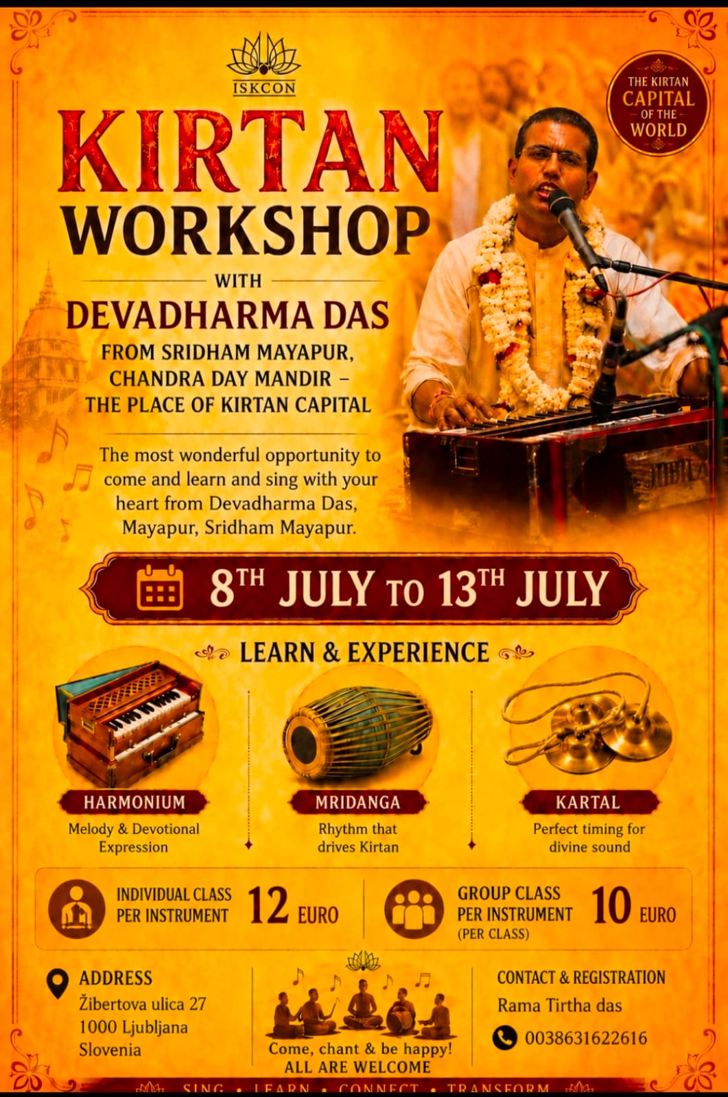 kirtan workshop